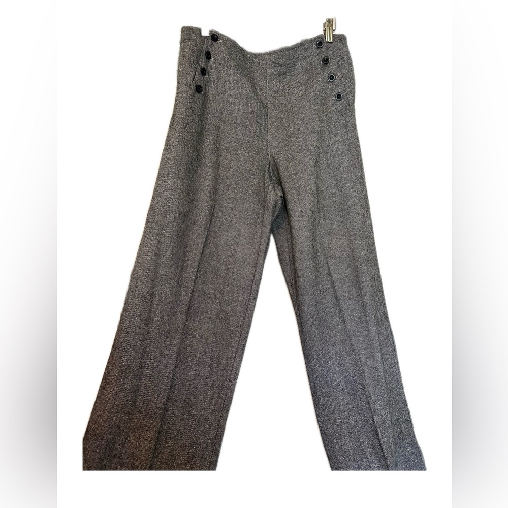J. Crew Sailor Wool Pants. Size 10. - Picture 4 of 12
